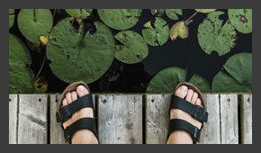 Different Sized Feet